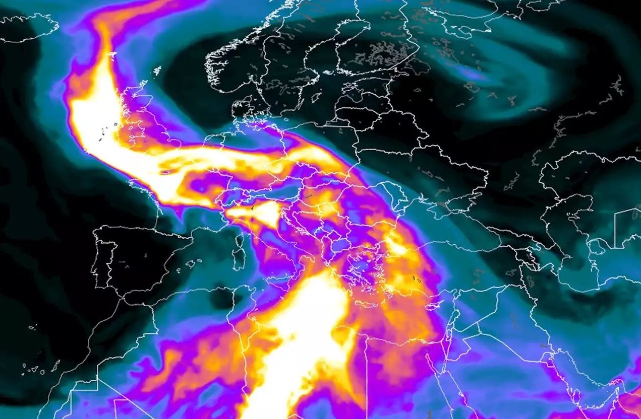 Estudio del efecto directo de los aerosoles atmosféricos sobre Europa